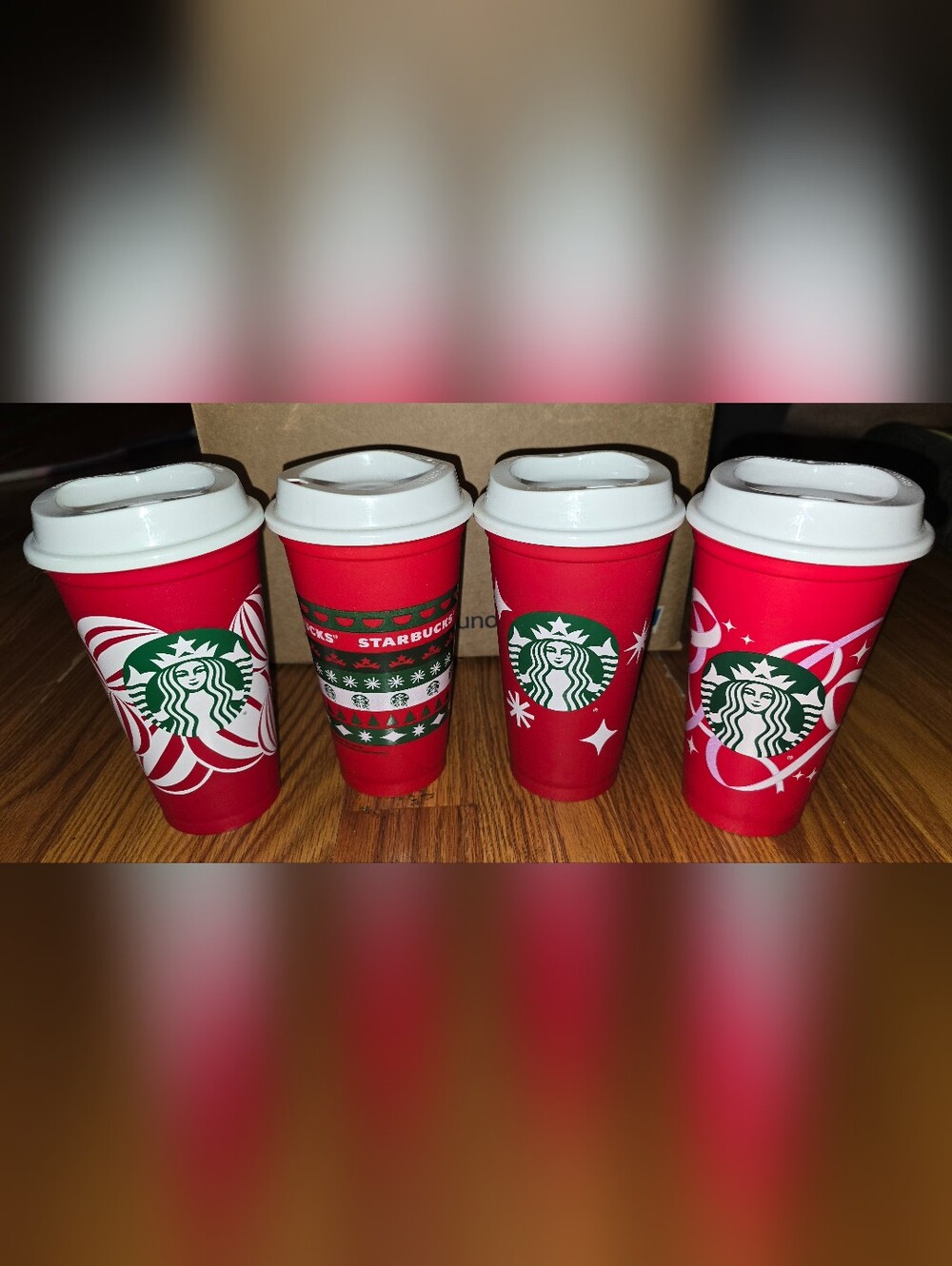 Starbucks Reuseable Holiday Hot Cups